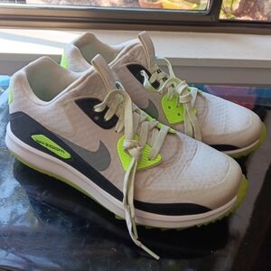 Nike Air Zoom Volt Womens Spikeless golf cleat white, neon, grey, black